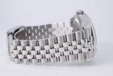 ROLEX 2025 DATEJUST 36 STAINLESS STEEL BLUE DIAL WHITE GOLD FLUTED BEZEL, JUBILEE BRACELET 126234 BOX & PAPERS $11,975