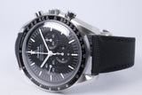 OMEGA SPEEDMASTER PROFESSIONAL MOONWATCH ON STRAP BOX & PAPERS $3,975