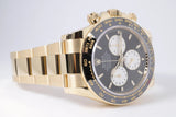 ROLEX NEW 2024 YELLOW GOLD DAYTONA LE MANS 126528LN BOX & PAPERS