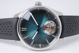 MOSER & CIE PIONEER TOURBILLON BLUE LAGOON DIAL 3804-1205 MINT BOX & PAPERS $32,500