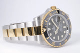 ROLEX NEW 2022 UNWORN 41mm SUBMARINER TWO TONE BLACK DIAL 126613 BOX & PAPERS