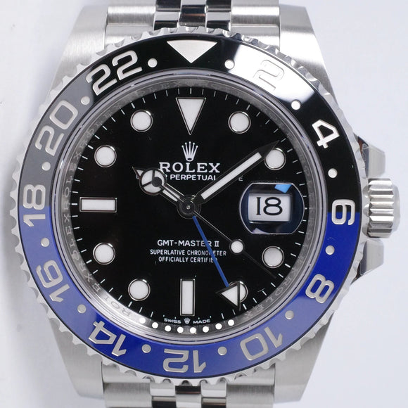 ROLEX NEW 2024 GMT BATMAN JUBILEE BRACELET 