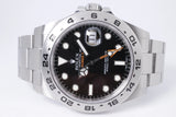 ROLEX 42mm EXPLOER II POLAR WHITE DIAL 216570 BOX & PAPERS