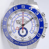 ROLEX 2021 44mm YACHT-MASTER II STAINLESS STEEL 116680 MINT BOX & PAPERS