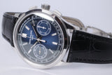 PATEK PHILIPPE 2020 PLATINUM MANUAL CHRONOGRAPH BLUE DIAMOND DIAL 5170P BOX & PAPERS $107,000