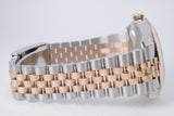 ROLEX 2022 DATEJUST 41 TWO TONE ROSE GOLD CHOCOLATE DIAL JUBILEE BRACELET 126331 BOX & PAPERS