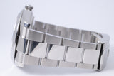 ROLEX 2024 DATEJUST 41 SMOOTH BEZEL OYSTER BRACELET RHODIUM GREY 126300 BOX & PAPERS $8,250