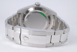 ROLEX NEW NOS 2022 OYSTER PERPETUAL MILGAUSS GREEN 116400GV BOX & PAPERS $13,800