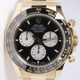 ROLEX NEW 2024 YELLOW GOLD DAYTONA LE MANS 126528LN BOX & PAPERS