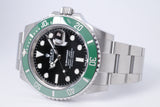 ROLEX  2020 NEW OLD STOCK GREEN SUBMARINER STARBUCKS 126610LV BOX & PAPERS  $13,800