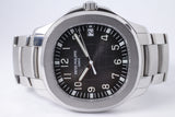 PATEK PHILIPPE 2017 MEN'S AQUANAUT STAINLESS STEEL AUTOMATIC 5167A WATCH & BOX $56,800