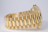 ROLEX 2022 YELLOW GOLD DAY-DATE PRESIDENT 40MM SILVER MOTIF DIAL MINT 228238 BOX AND PAPERS $39,975
