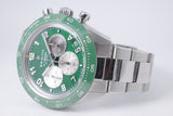 ZENITH CHRONOMASTER SPORT 'AARON RODGERS' GREEN CHRONOGRAPH WITH AUTOGRAPH BOX & PAPERS $8,500
