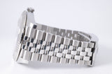 ROLEX DATEJUST 41 GREY RHODIUM DIAMOND DIAL JUBILEE BRACELET 126334 BOX & PAPERS