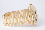 ROLEX 2019 YELLOW GOLD DAY-DATE 40 228238 CHAMPAGNE BAGUETTE DIAMOND DIAL