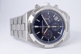 VACHERON CONSTANTIN STAINLESS STEEL OVERSEAS CHRONOGRAPH BLUE DIAL 5500V/110A BOX & PAPERS $24,975