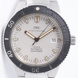 IWC GST AQUATIMER 2000 RARE WHITE DIAL IW353603 BOX & PAPERS $5,500