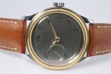 NAOYA HIDA & CO. TWO TONE STAINLESS STEEL & YELLOW GOLD Type7D-7 GERMAIN SILVER DIAL BOX & PAPERS