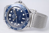 OMEGA SEAMASTER 300M JAMES BOND 60TH ANNIVERSARY LIKE NEW UNWORN BOX & PAPERS $7,850