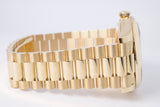 ROLEX 2025 YELLOW GOLD DAY-DATE 40 BLACK DIAL BOX & PAPERS 228238