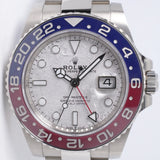 ROLEX 2024 WHITE GOLD GMT PEPSI METEORITE DIAL “Superman” 126719 FULL STICKERS, BOX & PAPERS