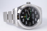 ROLEX 2022 40mm AIR-KING 116900 COMPLETE BOX & PAPERS $7,300