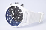 IWC NEW 2026 PILOT CHRONOGRAPH TOP GUN LAKE TAHOE WHITE CERAMIC IW389105 BOX & PAPERS $9,500