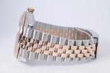 ROLEX 2018 DATEJUST 41 TWO TONE ROSE GOLD CHOCOLATE  DIAL OYSTER BRACELET 126331 BOX & PAPERS