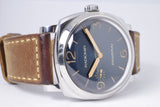 PANERAI 1940 47MM RADIOMIR STAINLESS STEEL BLUE DIAL PAM 690 BOX & PAPERS