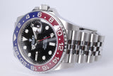 ROLEX 2020 GMT MASTER II PEPSI CERAMIC JUBILEE 126710 BOX & PAPERS $23,500