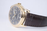 PATEK PHILIPPE YELLOW GOLD ANNUAL CALENDAR SUNBURST SLATE DIAL 5146J WATCH ONLY