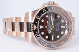 ROLEX 2026 EVEROSE GMT TIGER IRON DIAL LIKE NEW 126715 BOX & PAPERS $79,500