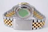 ROLEX DATEJUST THUNDERBIRD / TURN-O-GRAPH BLUE VIGNETTE DIAMOND DIAL, UNPOLISHED, BOX & PAPERS