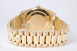 ROLEX 2019 YELLOW GOLD DAY-DATE 40 228238 CHAMPAGNE BAGUETTE DIAMOND DIAL