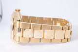 ROLEX ROSE GOLD DAY DATE 36 SUNDUST PINK ROMAN DIAL OYSTER BRACELET 118235 UNPOLISHED BOX & PAPERS