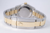 ROLEX TWO TONE DATEJUST 31 DARK GREY DIAMOND DIAL, OYSTER BRACELET 278273 BOX & PAPERS $13,800