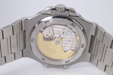 PATEK PHILIPPE JUMBO NAUTILUS STAINLESS STEEL BLUE DIAL 5711/1A-010 BOX & PAPERS