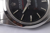 ROLEX 1980 VINTAGE MILGAUSS BLACK DIAL 1019 BOX & PAPER