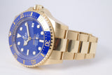 ROLEX 2024 YELLOW GOLD SEA-DWELLER DEEPSEA BLUE 136668 BOX & PAPERS