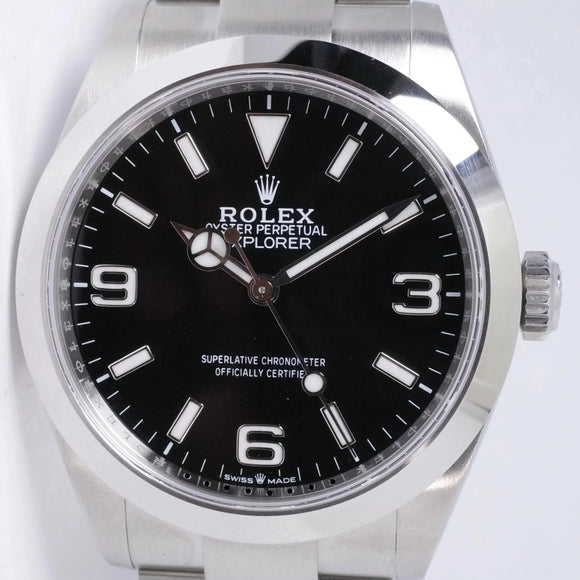 ROLEX NEW 2025 40mm EXPLORER I STAINLESS STEEL 224270 BOX & PAPERS $9,100