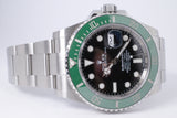 ROLEX 2022 GREEN SUBMARINER 41mm KERMIT / STARBUCKS 126610 BOX & PAPERS