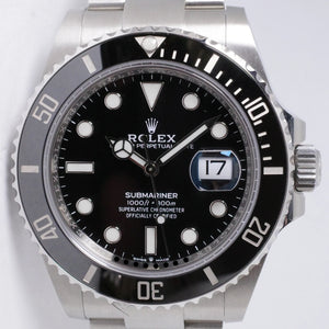 ROLEX NEW 2023 SUBMARINER DATE STAINLESS STEEL 126610 BOX & PAPERS