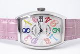 FRANCK MULLER CRAZY HOURS COLOR DREAMS AUTOMATIC STAINLESS STEEL 5850 CH WATCH ONLY $9,975
