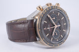 OMEGA SPEEDMASTER MOONPHASE STEEL & SEDNA GOLD WATCH ONLY
