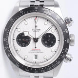TUDOR 2024 BLACK BAY CHRONOGRAPH WHITE DIAL M7936N BOX & PAPERS