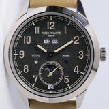 PATEK PHILIPPE WHITE GOLD COMPLICATIONS ANNUAL CALENDAR TRAVEL TIME 5326G MINT BOX & PAPERS