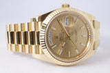 ROLEX 2024 YELLOW GOLD DAY-DATE 40 CHAMPAGNE DIAL 228238 BOX & PAPERS $43,500