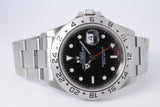 ROLEX 2005 EXPLORER II BLACK DIAL 16570 WATCH ONLY $6,800