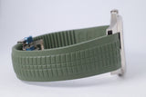 PATEK PHILIPPE NEW 2022 WHITE GOLD AQUANAUT KHAKI GREEN DIAL 5168G BOX & PAPERS