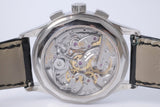 PATEK PHILIPPE 2020 PLATINUM MANUAL CHRONOGRAPH BLUE DIAMOND DIAL 5170P BOX & PAPERS $107,000